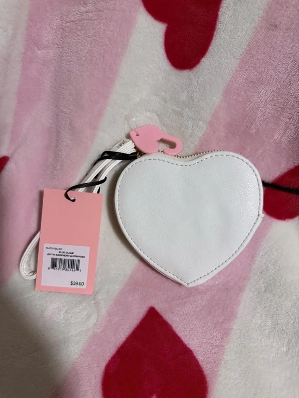 Juicy Couture heart shaped
